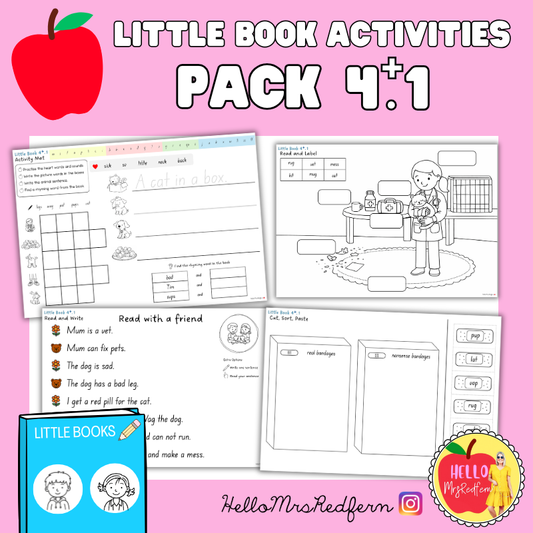 Little Book Pack 4PLUS.1
